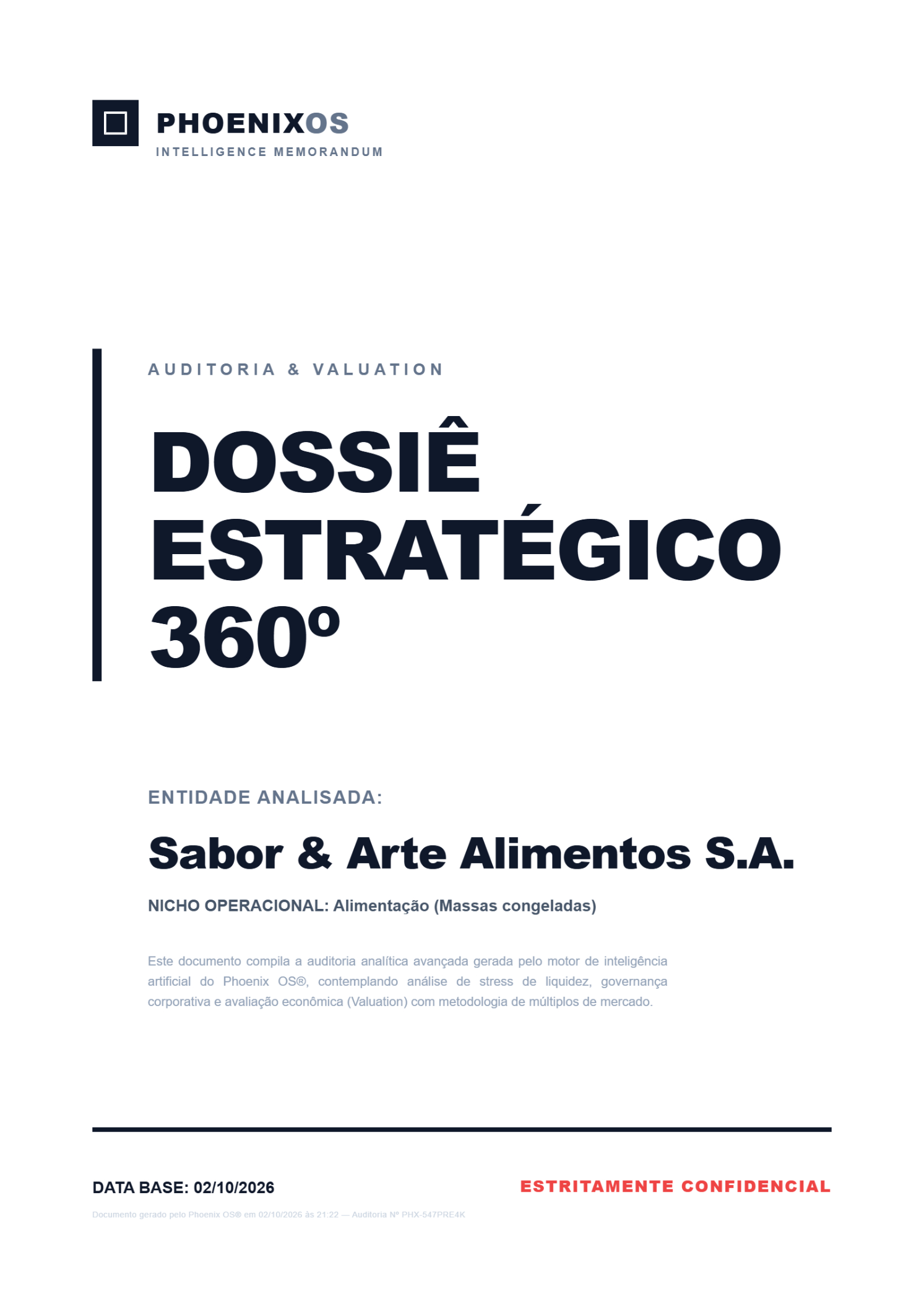 Página do Dossiê Estratégico 360º